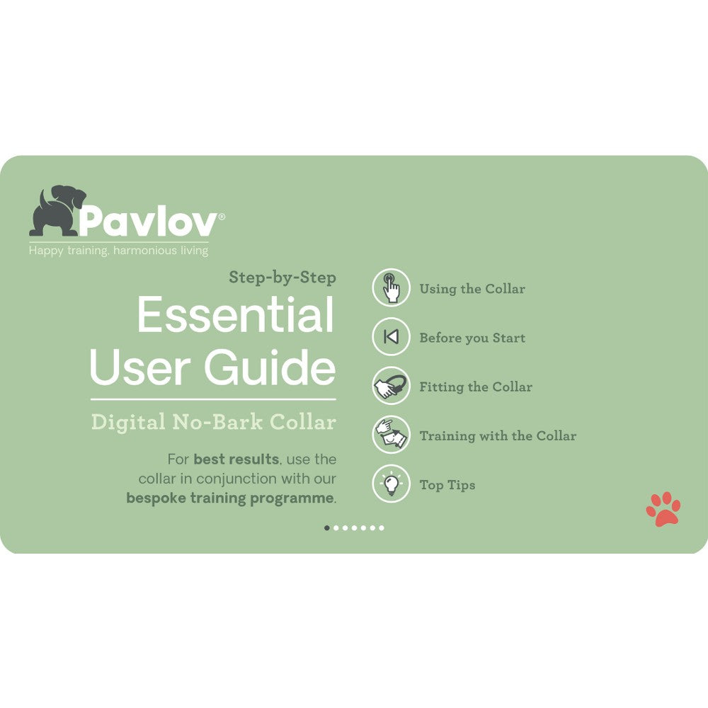 Company of Animals Pavlov Digital No Bark Collar