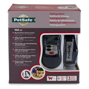 PetSafe 900m Big Dog Deluxe Remote Trainer Packaging