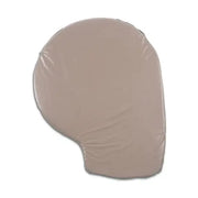 Beige headrest cover for added comfort and protection during relaxation or massage sessions.