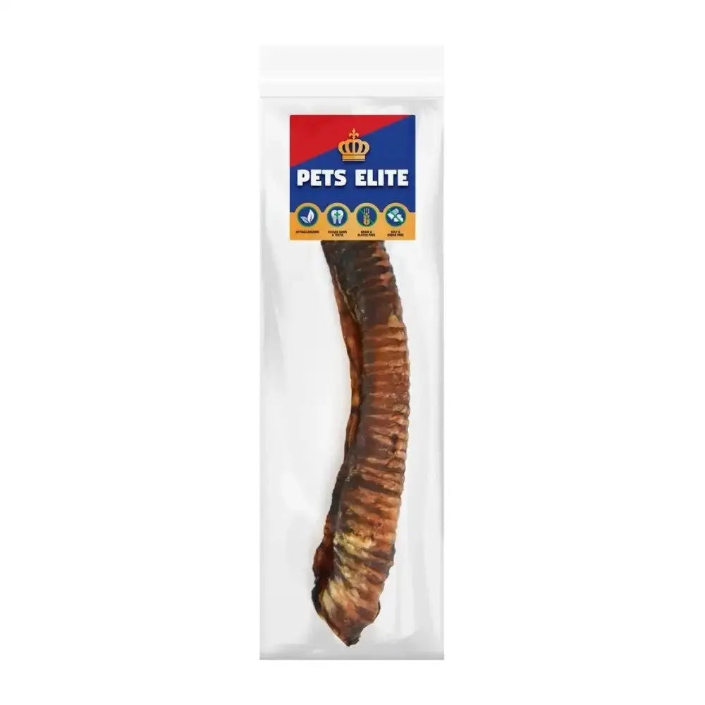 Pets Elite dog chew stick in clear packaging, perfect for rewarding your furry friend.