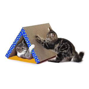 Petstages Fold Away Scratching Tunnel Play