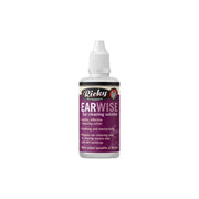 Ricky Earwise ear cleaning solution for pets, gentle formula for effective wax and dirt removal.