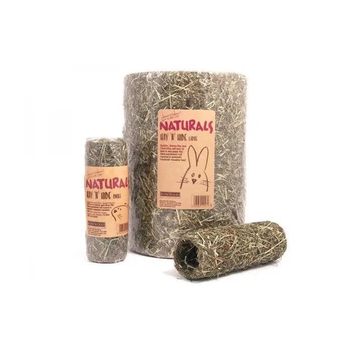 Natural hay for small animals, eco-friendly packaging, ideal for feeding and bedding.
