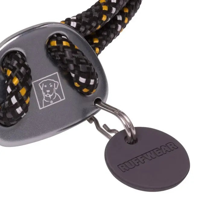 Durable dog leash with a secure clip and reflective design for safe walks.