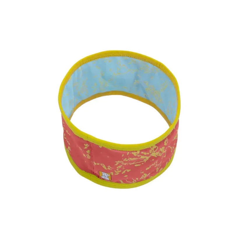 Colorful fabric headband with a floral design, perfect for stylish hair accessories.
