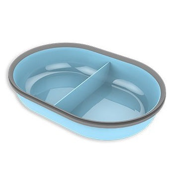 Surefeed Split Bowl Blue