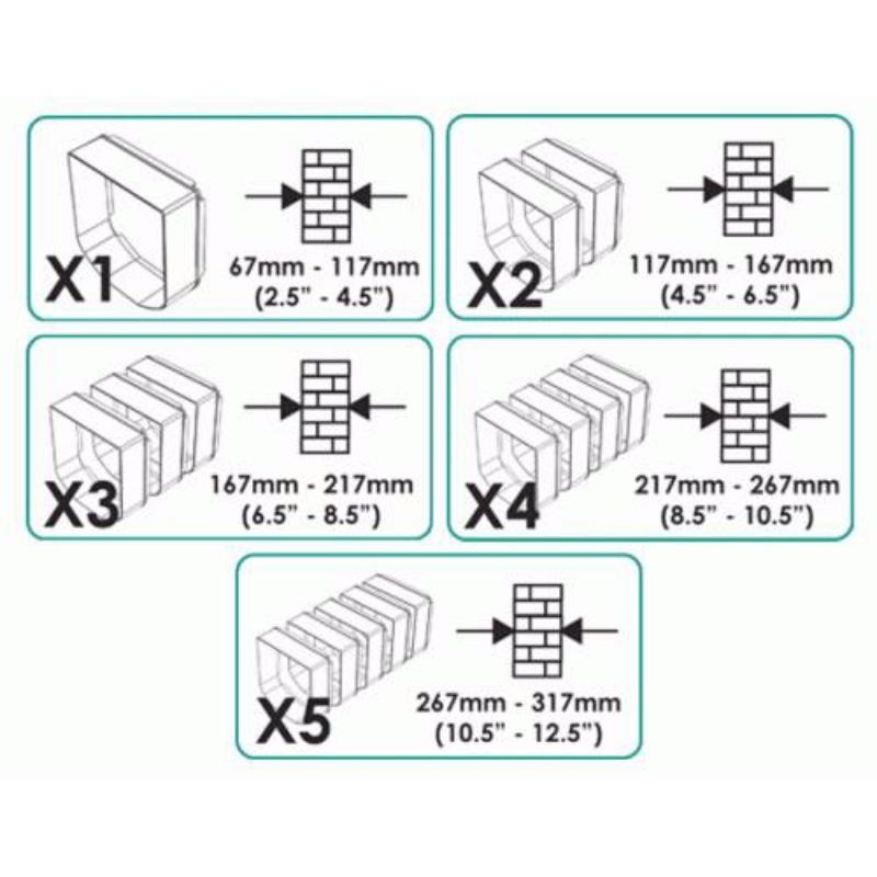 Sureflap Pet Door Tunnel Extender Wall