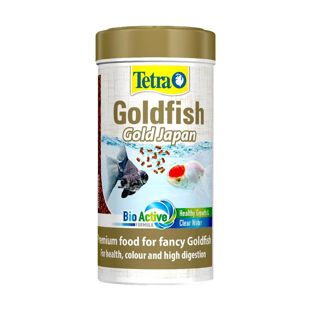 Tetra Goldfish food for healthy growth and clear water, ideal for fancy goldfish.