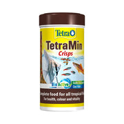 TetraMin Crisps for tropical fish, promoting health, color, and vitality in aquariums.