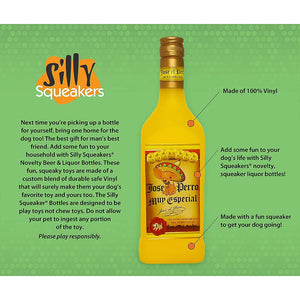 Silly Squeaker Liquor Bottle Bad Spaniels