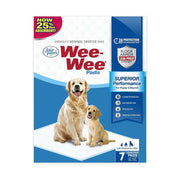 Wee-Wee Pads for dogs, featuring superior absorbency and leak-proof protection for easy cleanup.