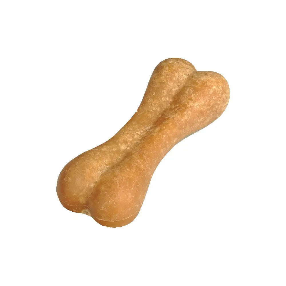 Dog chew bone, natural flavor, promotes dental health, durable, and perfect for playful pups.