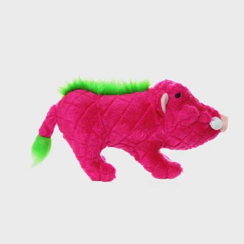 Load video: Mighty Safari - Warthog Dog Toys - product demo video South Africa shoppers