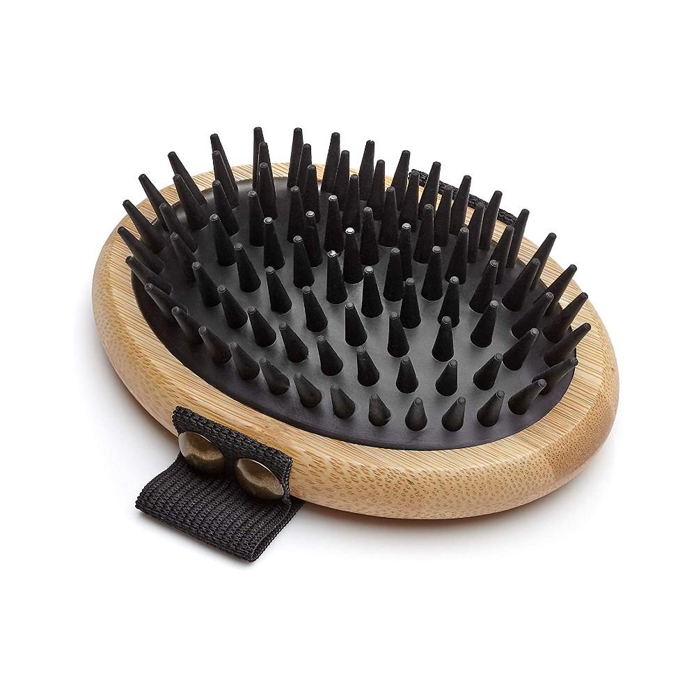 Mikki Bamboo Palm Brush - Moulting Massage - product detail image South Africa buy now