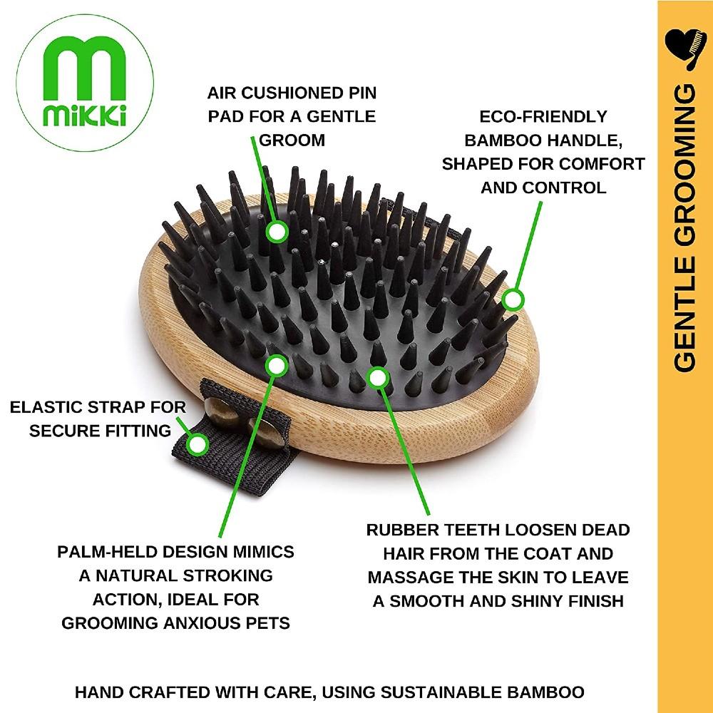 Mikki Bamboo Palm Brush - Moulting Massage