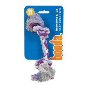 Petmate Booda 2-Knot Rope Bone - Multicolour