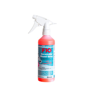F10 Germicidal Wound Spray with Insecticide with Stain 500ml
