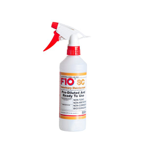 F10SC Veterinary Disinfectant bottle with trigger spray (empty) Red