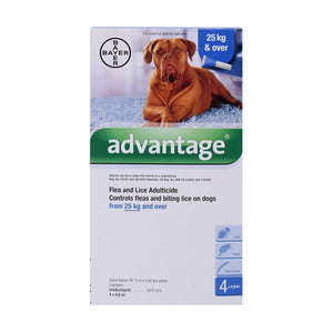 Advantage Dog Flea Treatment- X Large (25kg +)