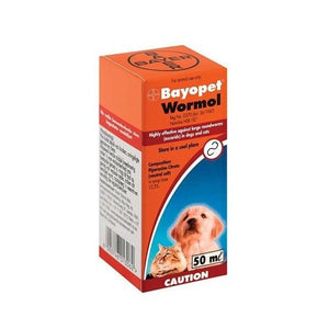Bayopet Wormol Dog and Cat Dewormer
