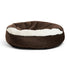 Best Friends Cozy Cuddler Ilan Dog & Cat Bed - Dark Chocolate