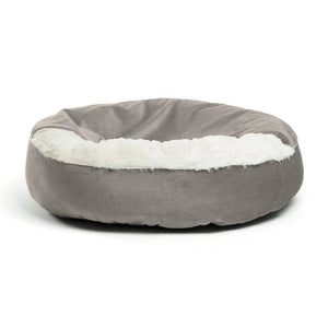 Best Friends Cozy Cuddler Ilan Dog & Cat Bed - Grey