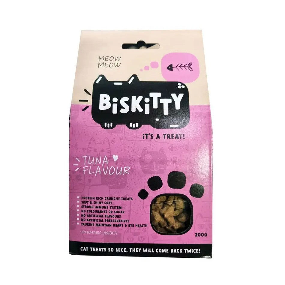 BisKitty Tuna Cat Treats Buy Cat Treats Online Canine Co