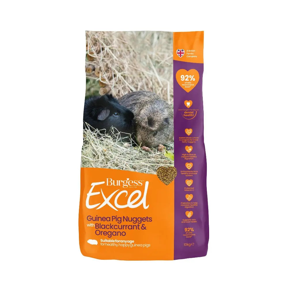 Burgess Excel Guinea Pig with Blackcurrant & Oregano