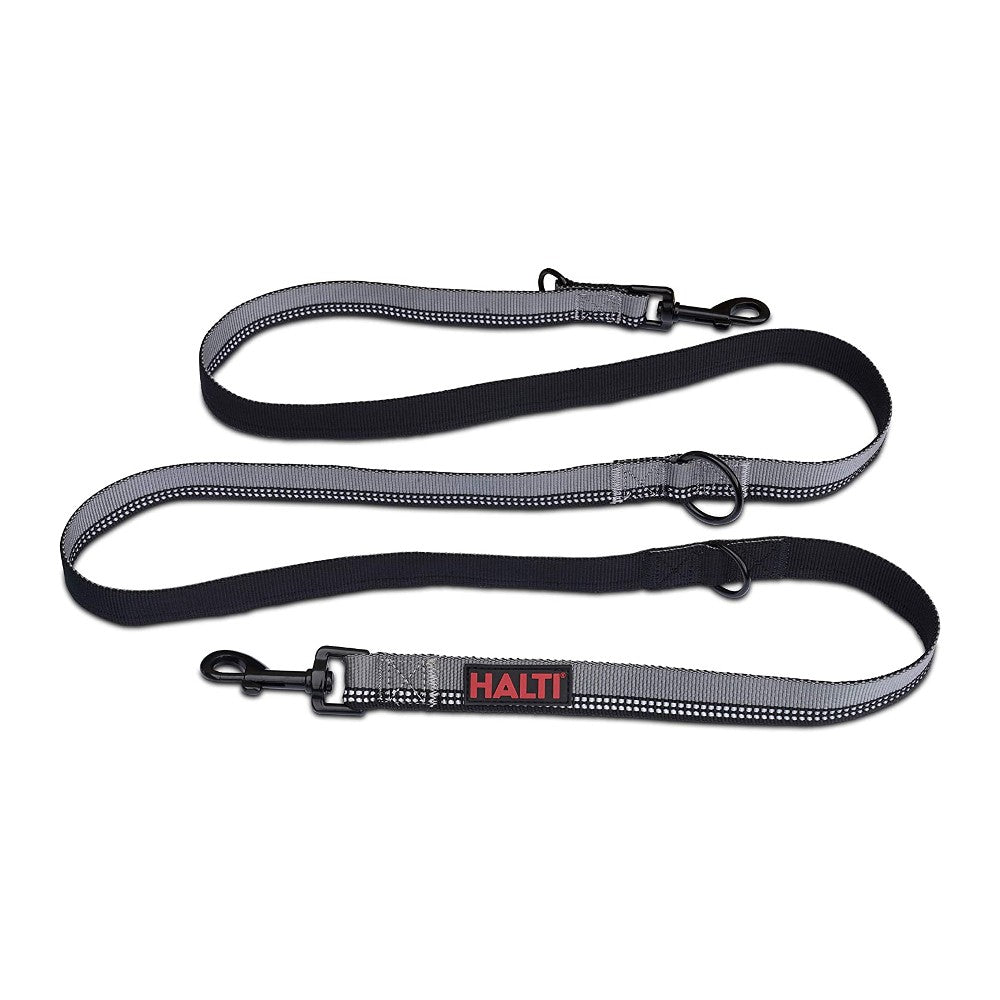 Black dog double outlet ended lead