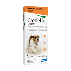 Credelio Chewable Tick & Flea Medication Small