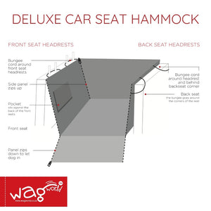 Wagworld Deluxe Car Seat Hammock