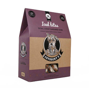 Cuthberts Iced Oxtail Flavour Dog Biscuits
