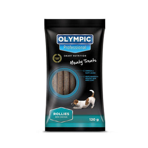 Olympic Professional Dog Treats Rollies Chicken