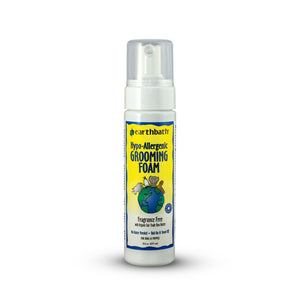 Earthbath Hypo-Allergenic Grooming Foam - Fragrance Free 237ml