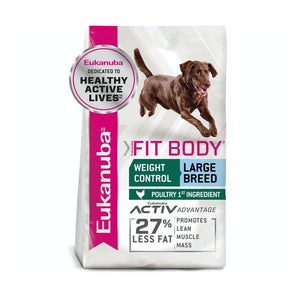 Eukanuba Fit Body Weight Control Large Breed - Dry Dog Food