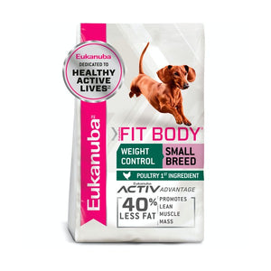 Eukanuba Fit Body Weight Control Small Breed Dog Food - Dry Dog Food