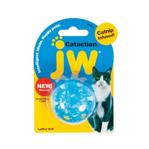 JW Pet Cataction Lattice Ball Toy