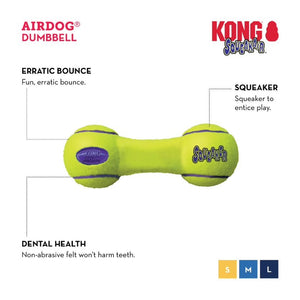 Kong Airdog Squeaker Dumbell