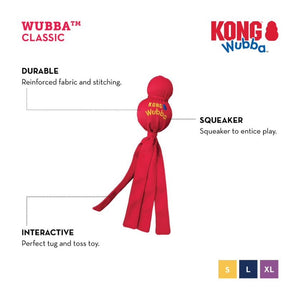 Kong Wubba Classic Tug and Toss Toy