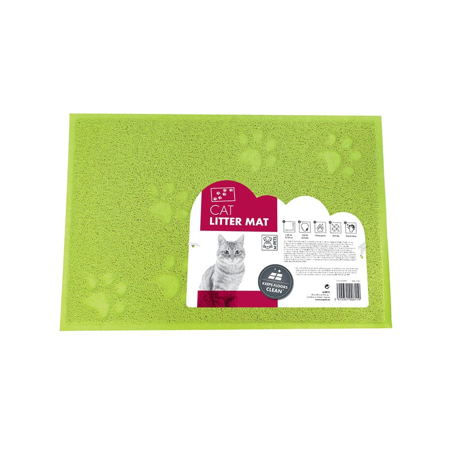 M-Pets Cat Litter Mat Green