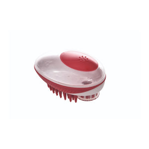 M-Pets Rubeaz Soap Dispenser and Brush Red