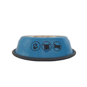 McMac Non Skid 'S' Shaped Bowl - Blue