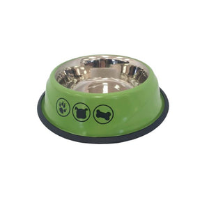 McMac Non Skid 'S' Shaped Bowl - Green