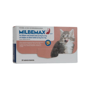 Milbemax Chewable Dewormer - Kittens