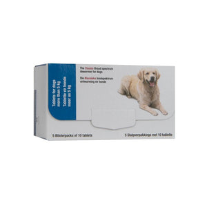 Milbemax Classic Dewormer - Dogs Over 5kg Box of 50