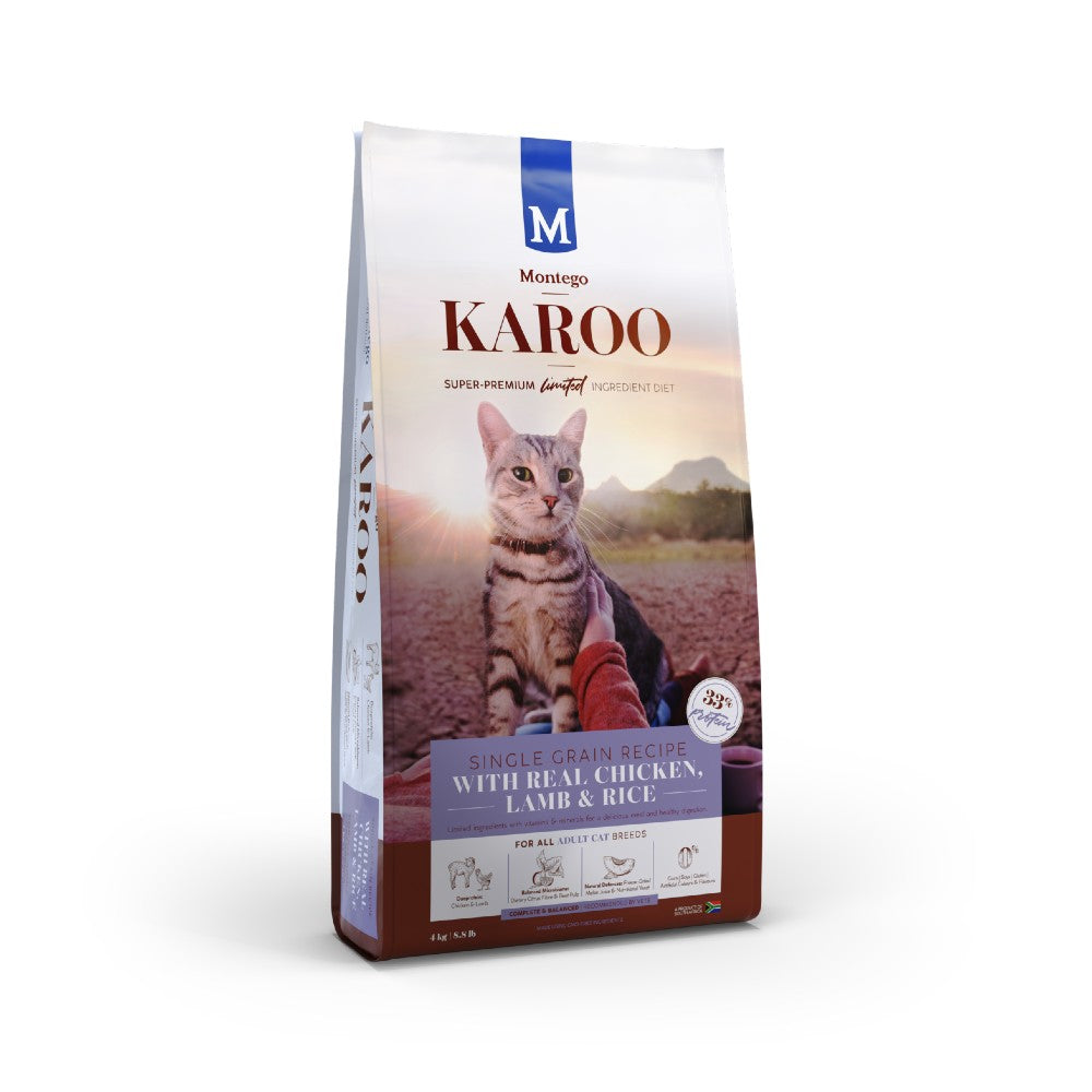 Montego Karoo Chicken & Lamb - Adult Cat 4kg