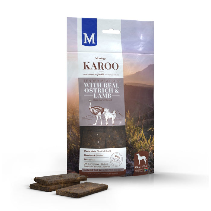 Montego Karoo Meat Bits - Ostrich and Lamb