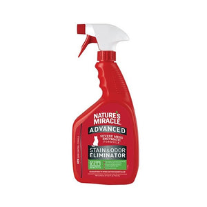 Nature's Miracle Cat Advanced Stain and Odour Remover Spray for Severe Messes