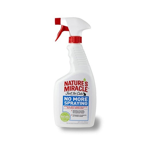 Nature's Miracle Cat No More Spraying Stain & Odor Remover Spray with Repellent