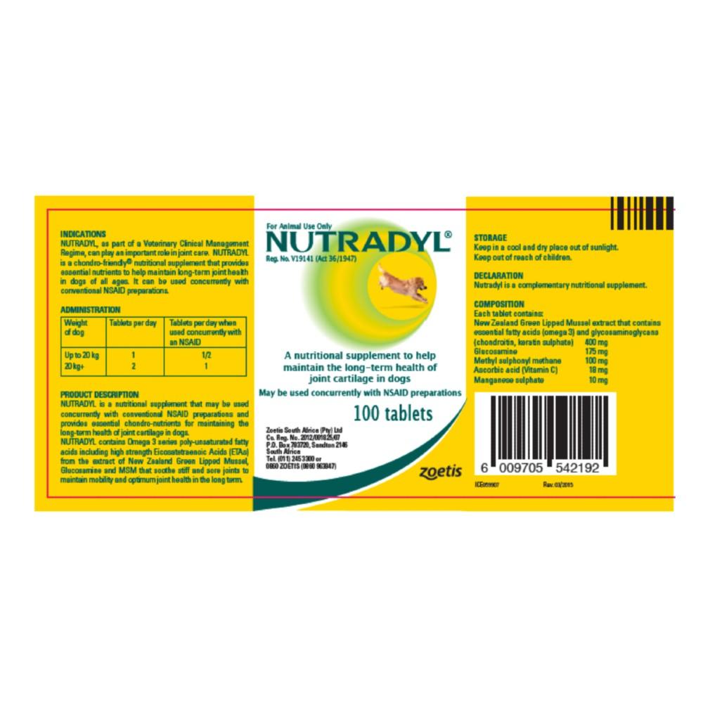 Nutradyl Joint Supplement for Dogs